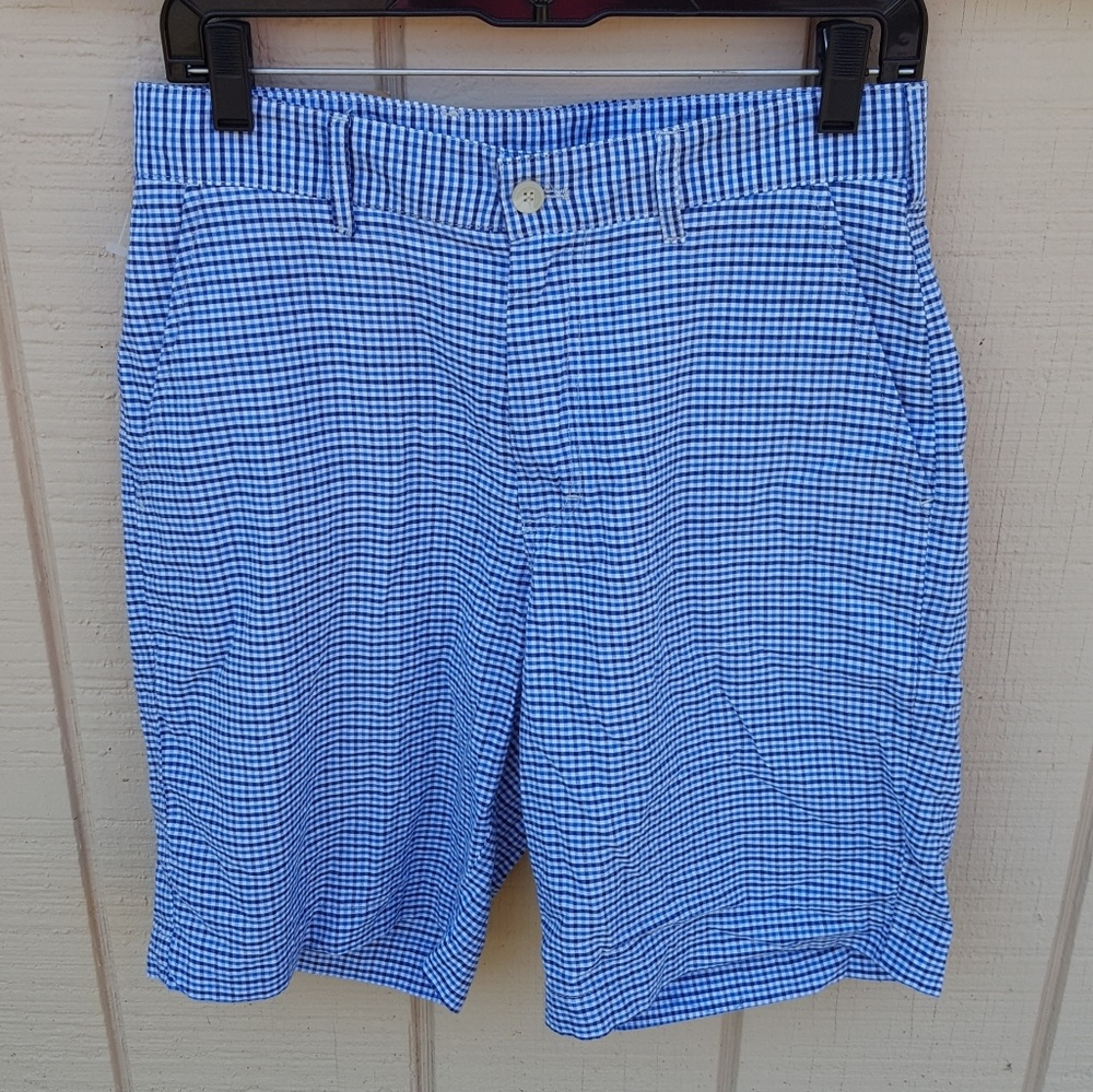 New Bills Khakis Size 30 Seersucker Check Shorts